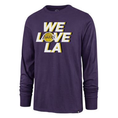 sorry, ‘47 Women's  Los Angeles Lakers We Love LA Purple Long Sleeve T-Shirt is currently out of stock