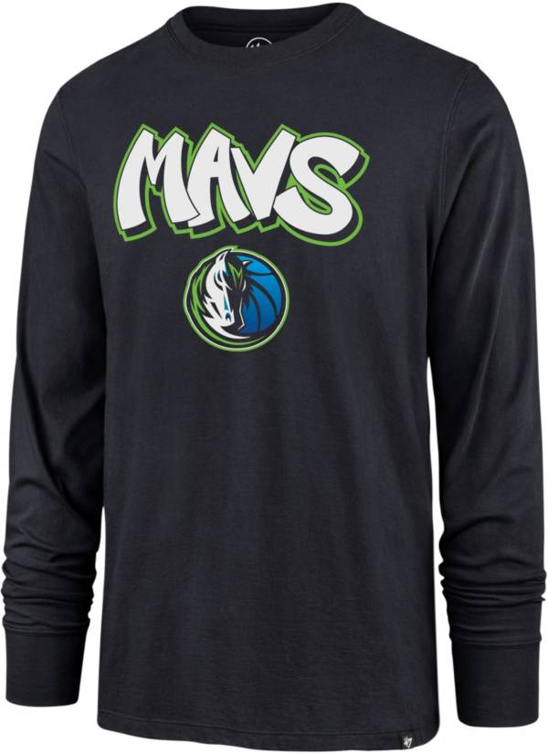 ‘47 Men's Dallas Mavericks City Edition Long Sleeve T-Shirt