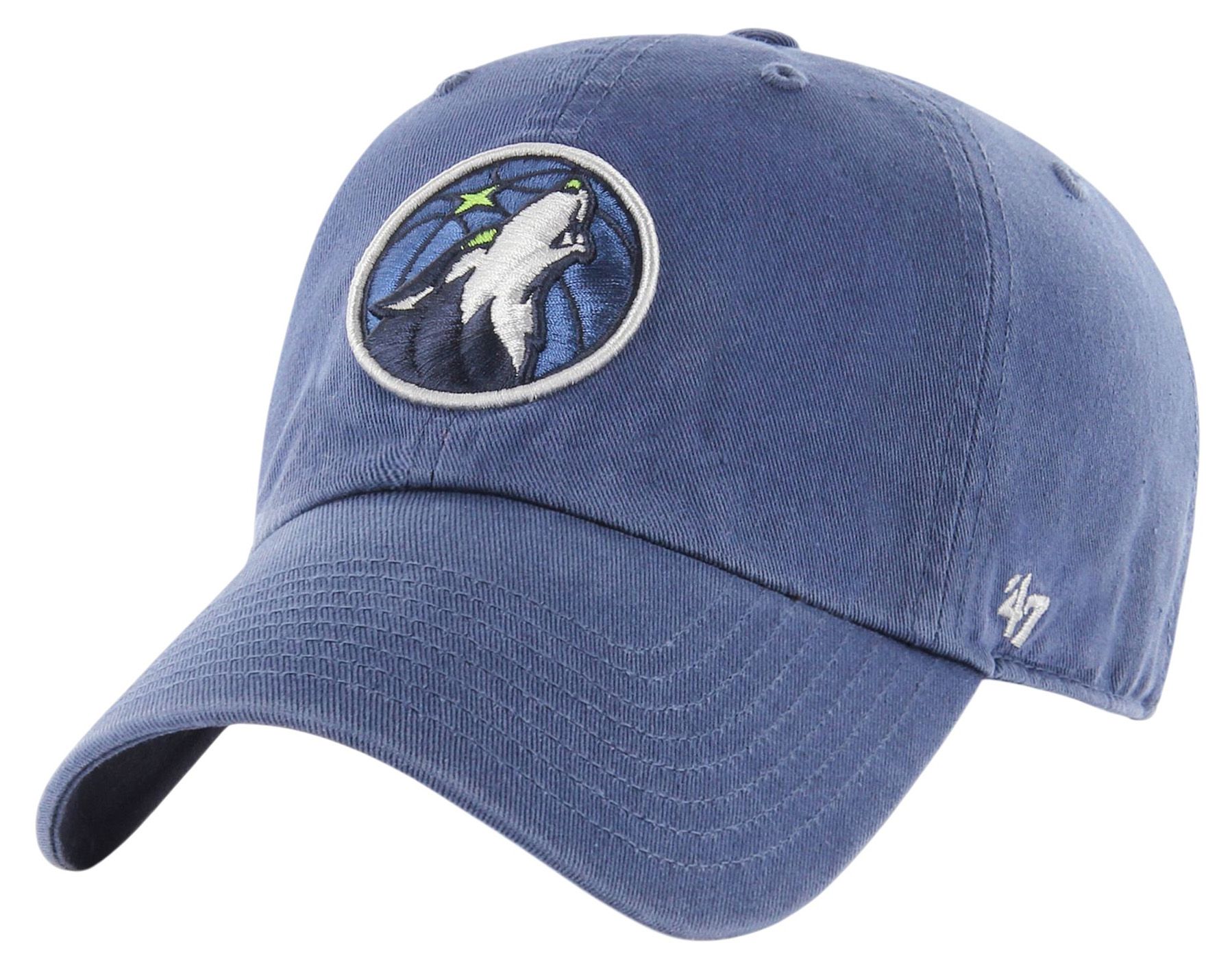 '47 Men's Minnesota Timberwolves Blue Clean Up Adjustable Hat product image