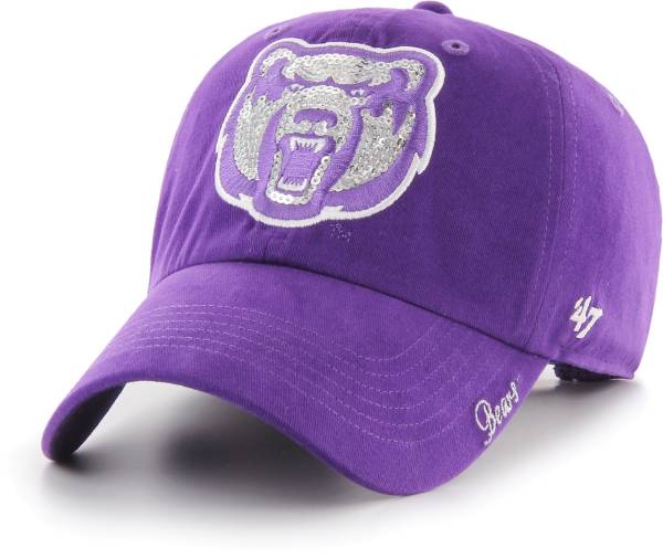 ‘47 Women's Central Arkansas Bears Purple Sparkle Clean Up Adjustable Hat