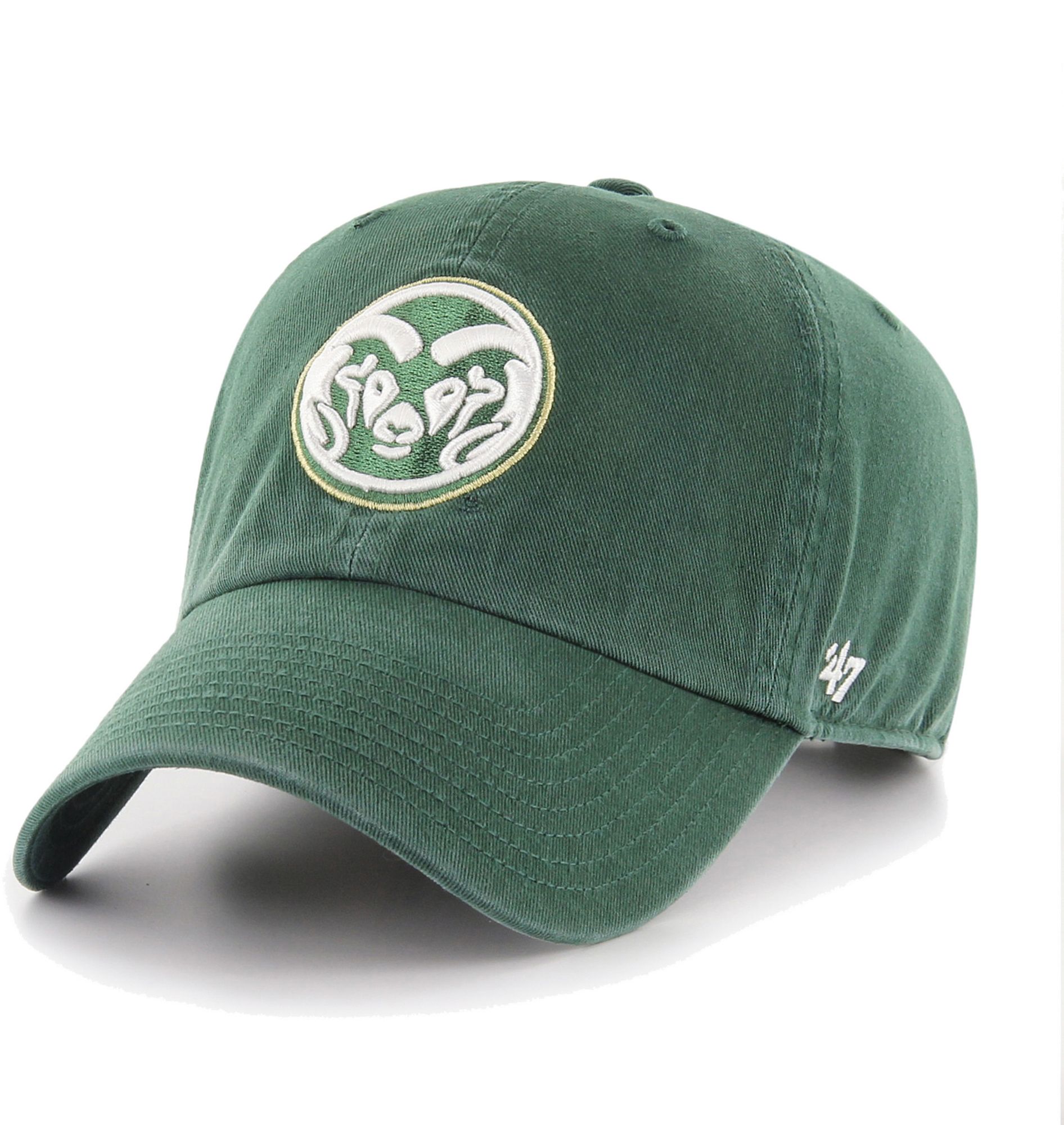 '47 Men's Colorado State Rams Green Clean Up Adjustable Hat product image
