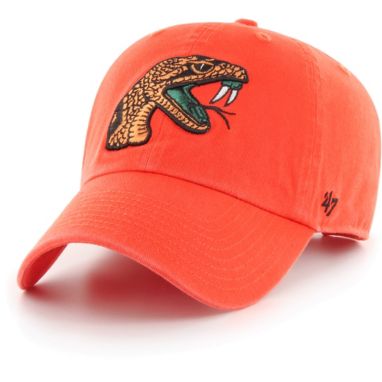 sorry, ‘47 Men's Florida A&M Rattlers Orange Clean Up Adjustable Hat is currently out of stock