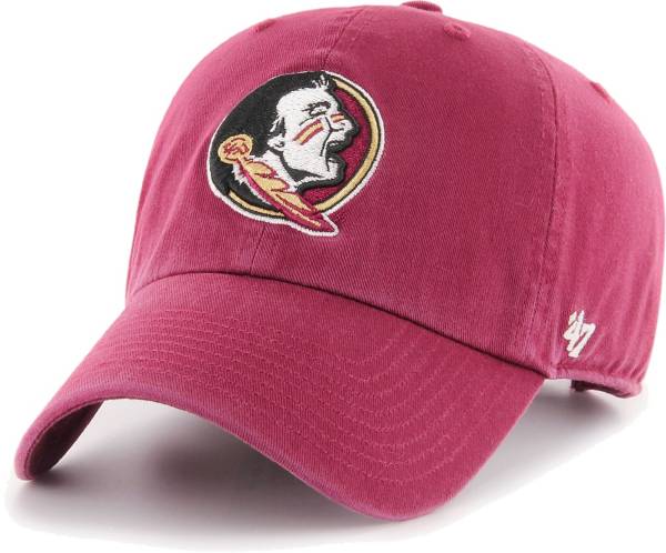 ‘47 Men's Florida State Seminoles Garnet Clean Up Adjustable Hat product image