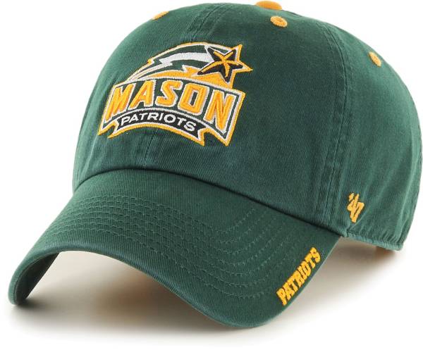 ‘47 Men's George Mason Patriots Green Ice Clean Up Adjustable Hat