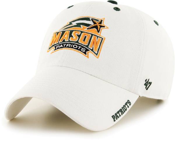 ‘47 Men's George Mason Patriots Ice Clean Up Adjustable White Hat