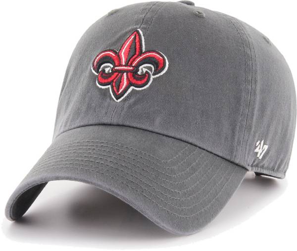 ‘47 Men's Louisiana-Lafayette Ragin' Cajuns Grey Clean Up Adjustable Hat