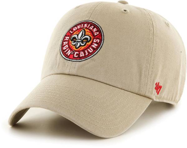 ‘47 Men's Louisiana-Lafayette Ragin' Cajuns Khaki Clean Up Adjustable Hat