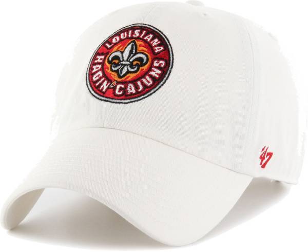 ‘47 Men's Louisiana-Lafayette Ragin' Cajuns Clean Up Adjustable White Hat