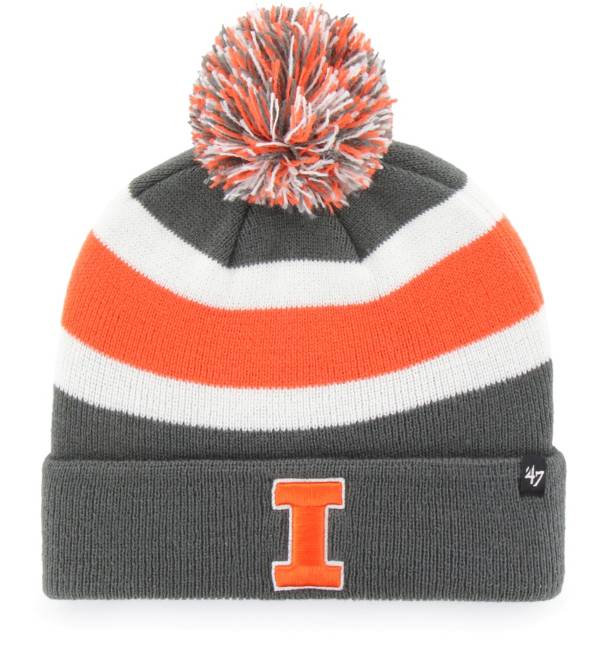 '47 Men's Illinois Fighting Illini Grey Breakaway Cuffed ...