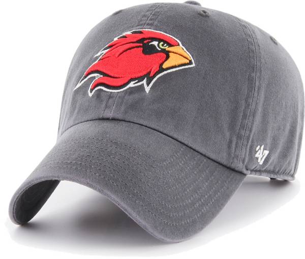 ‘47 Men's Lamar Cardinals Grey Clean Up Adjustable Hat