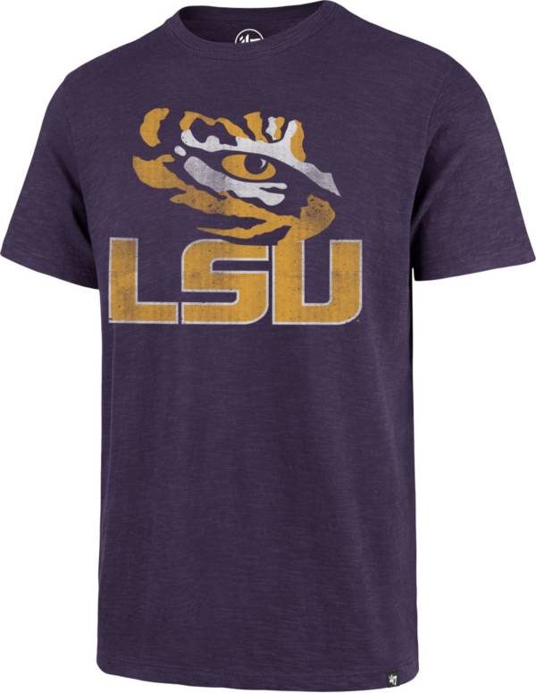 ‘47 Men's LSU Tigers Purple Scrum Logo T-Shirt