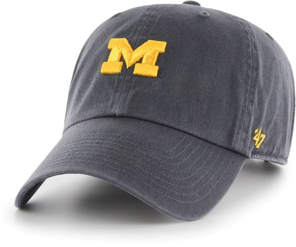 ‘47 Women's Michigan Wolverines Blue Clean Up Adjustable Hat