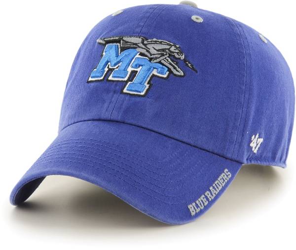 ‘47 Men's Middle Tennessee State Blue Raiders Blue Ice Clean Up Adjustable Hat