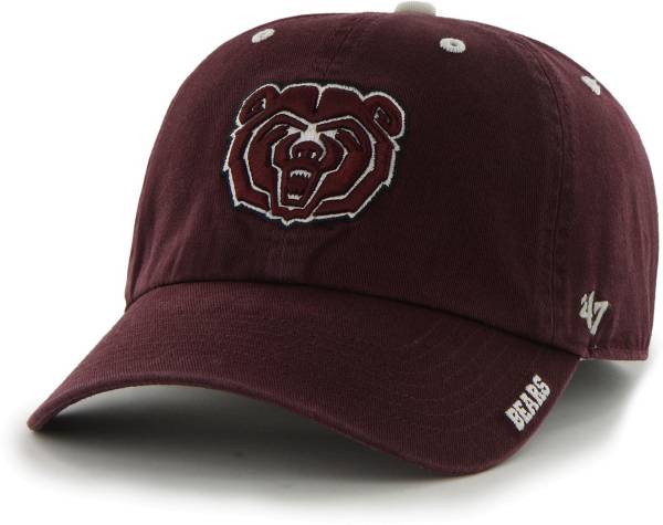 ‘47 Men's Missouri State Bears Grey Ice Clean Up Adjustable Hat