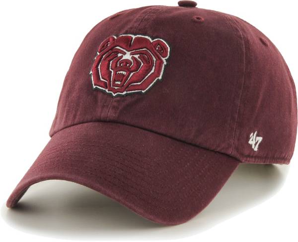 ‘47 Men's Missouri State Bears Maroon Clean Up Adjustable Hat