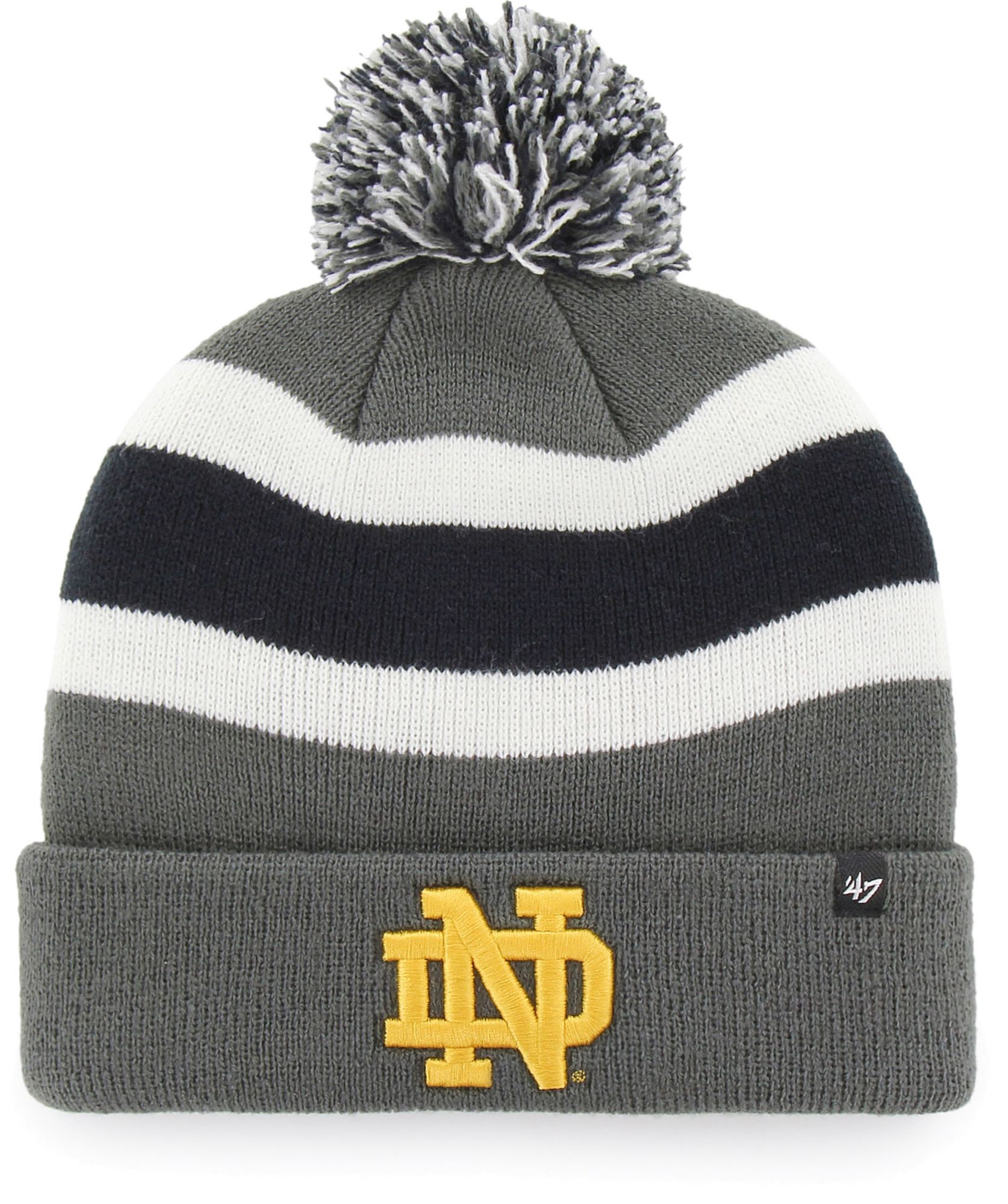 notre dame pom pom hat