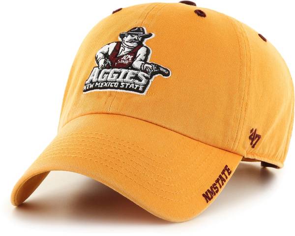 ‘47 Men's New Mexico State Aggies Gold Ice Clean Up Adjustable Hat