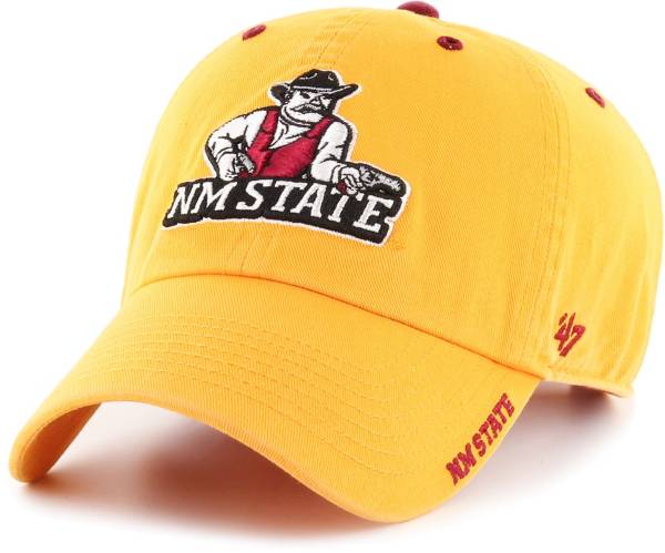 ‘47 Men's New Mexico State Aggies Gold Ice Clean Up Adjustable Hat