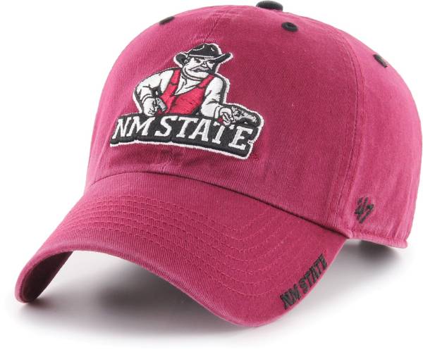 ‘47 Men's New Mexico State Aggies Crimson Ice Clean Up Adjustable Hat