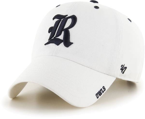 ‘47 Men's Rice Owls Ice Clean Up Adjustable White Hat product image