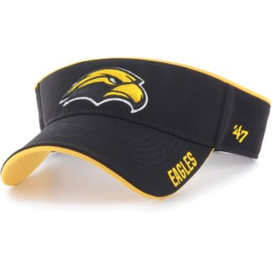 sorry, '47 Men's Southern Miss Golden Eagles Top Rope Adjustable Black Visor is currently out of stock