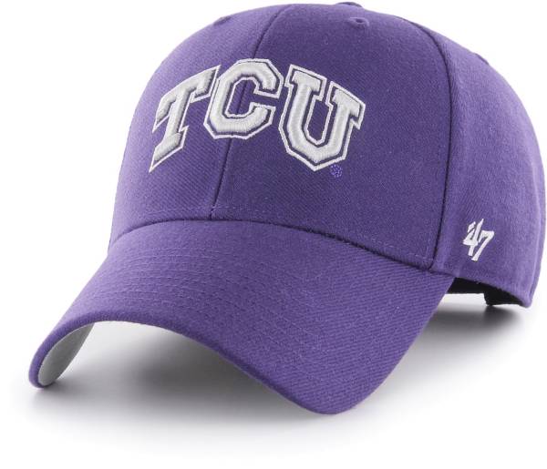 ‘47 Men's TCU Horned Frogs Purple MVP Adjustable Hat