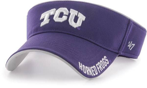 ‘47 Men's TCU Horned Frogs Purple Top Rope Adjustable Visor