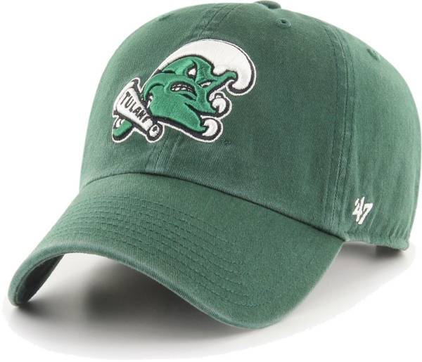 ‘47 Men's Tulane Green Wave Green Clean Up Adjustable Hat | DICK'S