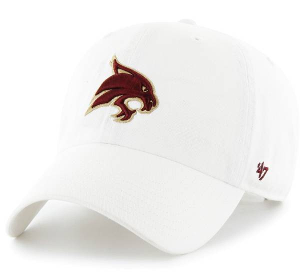 ‘47 Men's Texas State Bobcats Clean Up Adjustable White Hat product image
