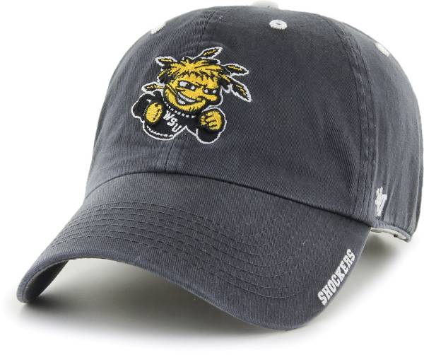 ‘47 Men's Wichita State Shockers Grey Ice Clean Up Adjustable Hat