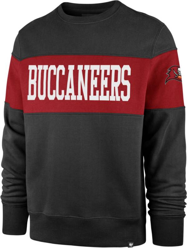 ‘47 Men's Tampa Bay Buccaneers Interstate Crew Charcoal Sweatshirt