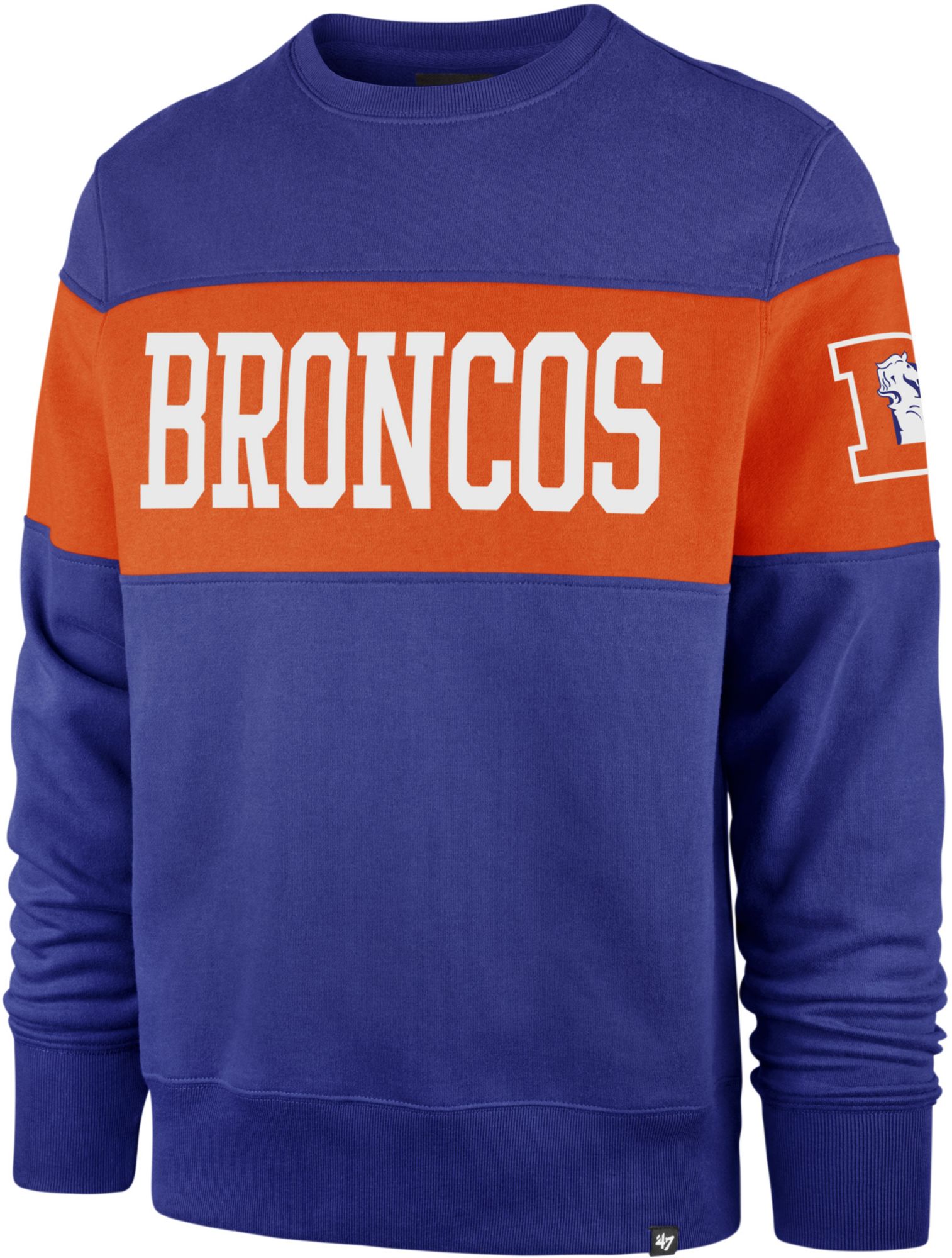 denver broncos throwback sweatshirt