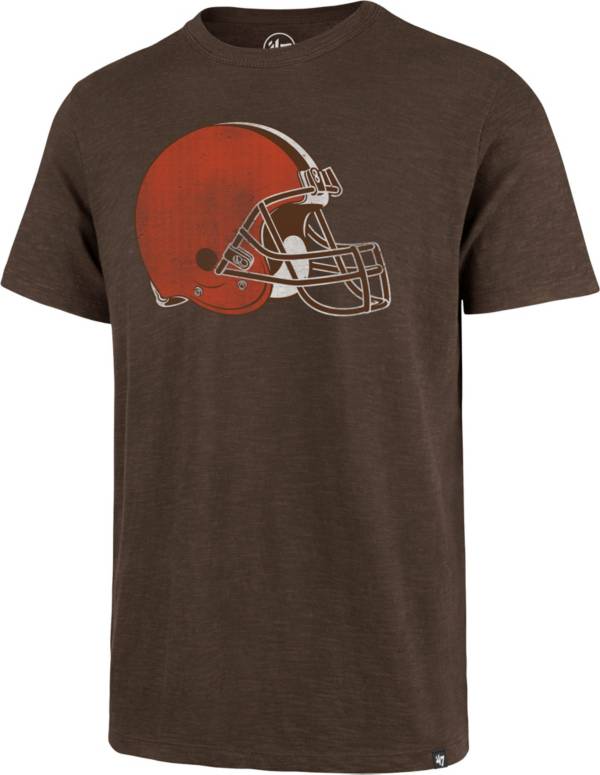 ‘47 Men's Cleveland Browns Scrum Logo Brown T-Shirt | Dick's Sporting Goods