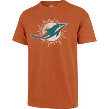sorry, '47 Men's Miami Dolphins Scrum Logo Orange T-Shirt is currently out of stock