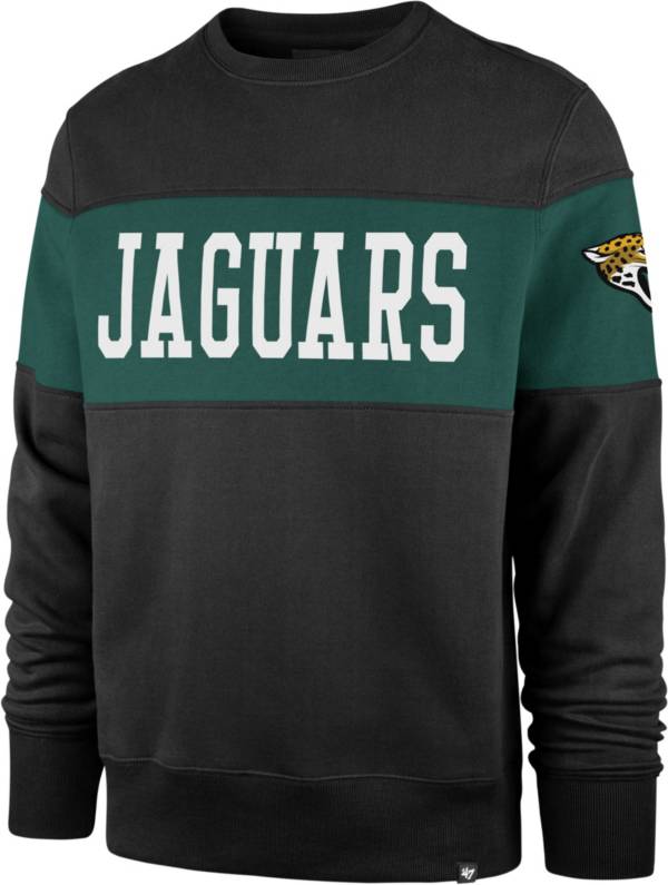 ‘47 Men's Jacksonville Jaguars Interstate Crew Black Sweatshirt product image