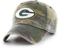 Men's '47 Green Bay Packers Dark Green Clean Up Adjustable Hat