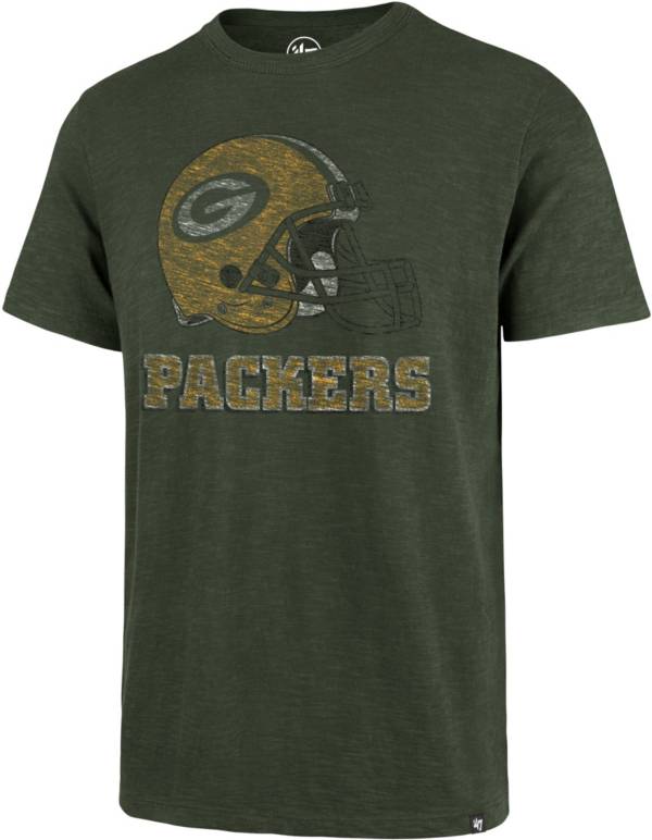 ‘47 Men's Green Bay Packers Scrum Logo Green T-Shirt product image