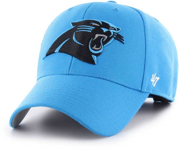 47 Brand / Men's Carolina Panthers Blue Reign MVP Adjustable Hat