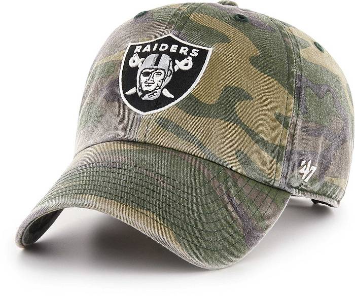 LAS VEGAS RAIDERS NEW ERA NFL SNAPBACK OAKLAND CUSTOM CAMO HAT ADJUSTABLE  CAP