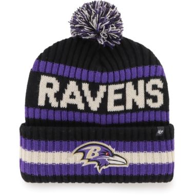 sorry, ‘47 Men's Baltimore Ravens Bering Black Cuffed Beanie is currently out of stock