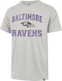 47 Men's Baltimore Ravens Dozer Franklin Grey T-Shirt