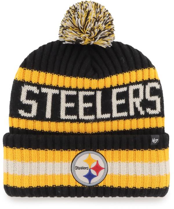 New Era Men's Pittsburgh Steelers Golfer Cord Grey Adjustable