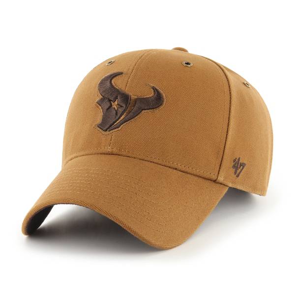 ‘47 x Carhartt Men's Houston Texans Tonal Brown MVP Adjustable Hat