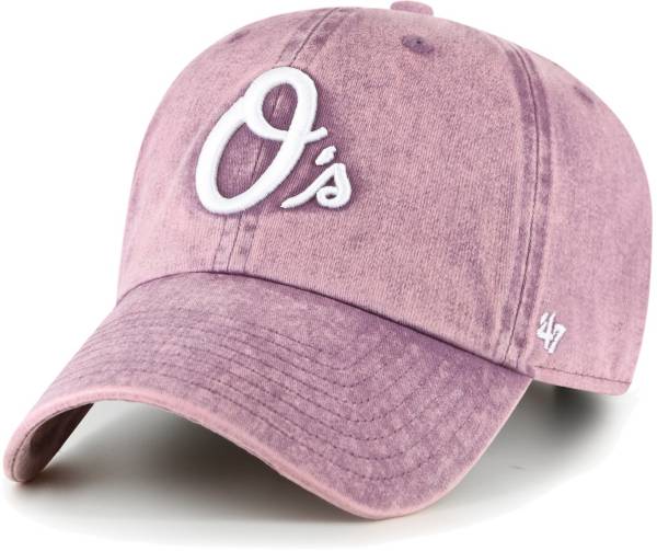 ‘47 Women's Baltimore Orioles Purple Snow Cone Clean Up Adjustable Hat