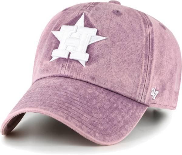 ‘47 Women's Houston Astros Purple Snow Cone Clean Up Adjustable Hat