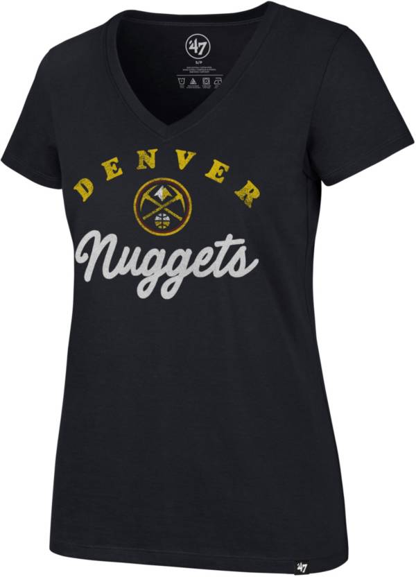 ‘47 Women's Denver Nuggets Navy T-Shirt