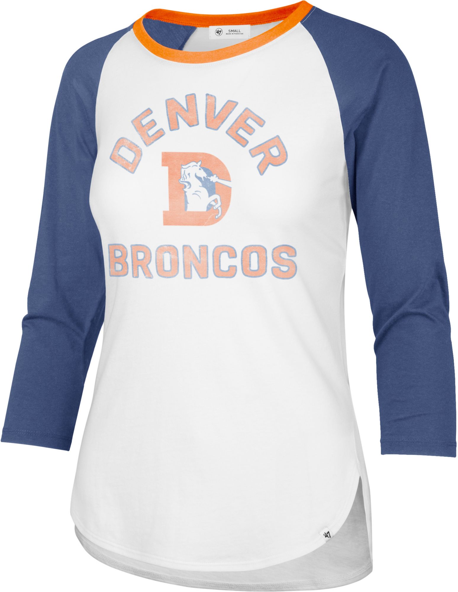 denver broncos raglan shirt