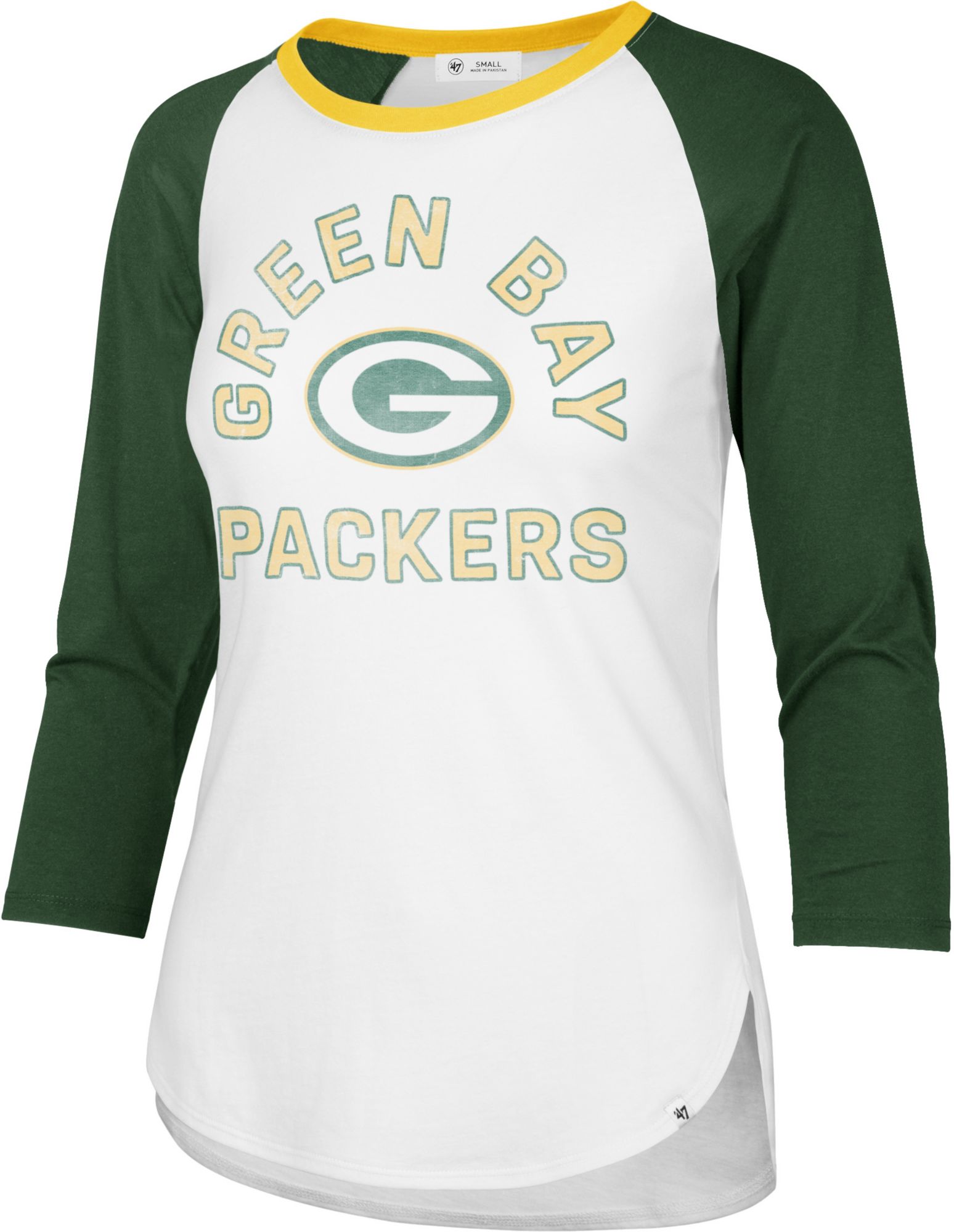 green bay packers white t shirt