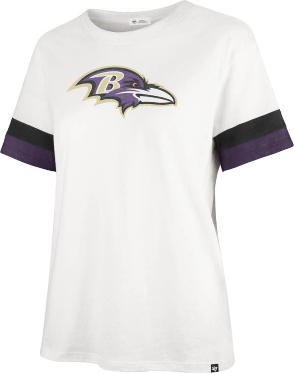 ‘47 Women's Baltimore Ravens Sandstone Premier Raglan T-Shirt