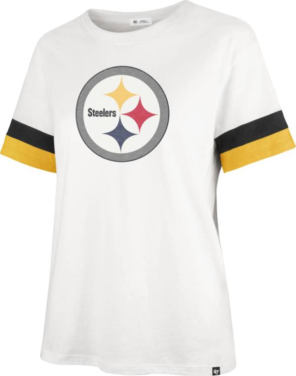 ‘47 Women's Pittsburgh Steelers Sandstone Premier Raglan T-Shirt